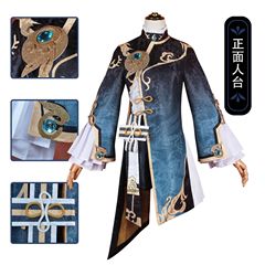 Genshin Impact Game Animation COS Suit Qingliyue Gang Feiyun Shang Second Young Master Xingqiu COS Suit