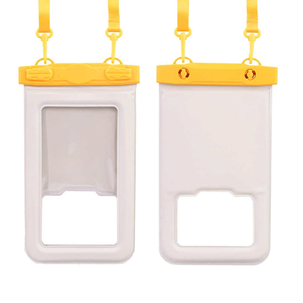 Мобильный телефон водонепроницаемый мешок Дайвинг чехол с надувной мешок хлопок двойной утолщенный сенсорный экран плавающей запечатывания мешок трансграничный новый продукт