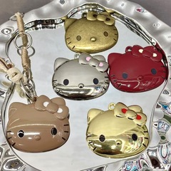 高級感のある明るい面のデザインの子猫の合金のキーホルダーのペンダントのかわいい漫画のカバンの装飾のdiyのアクセサリーの部品