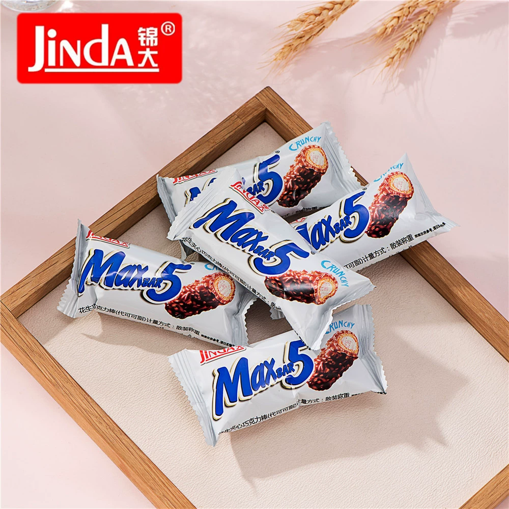 Jinda Max5 арахисовый сендвич шоколадная палочка длинная плитка энергетическая леденец закуски Новогодние закуски повседневная еда печенье