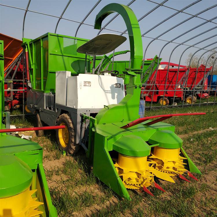 圆盘式皇竹草青储机 小麦青储机 收割式青储机 值得购买