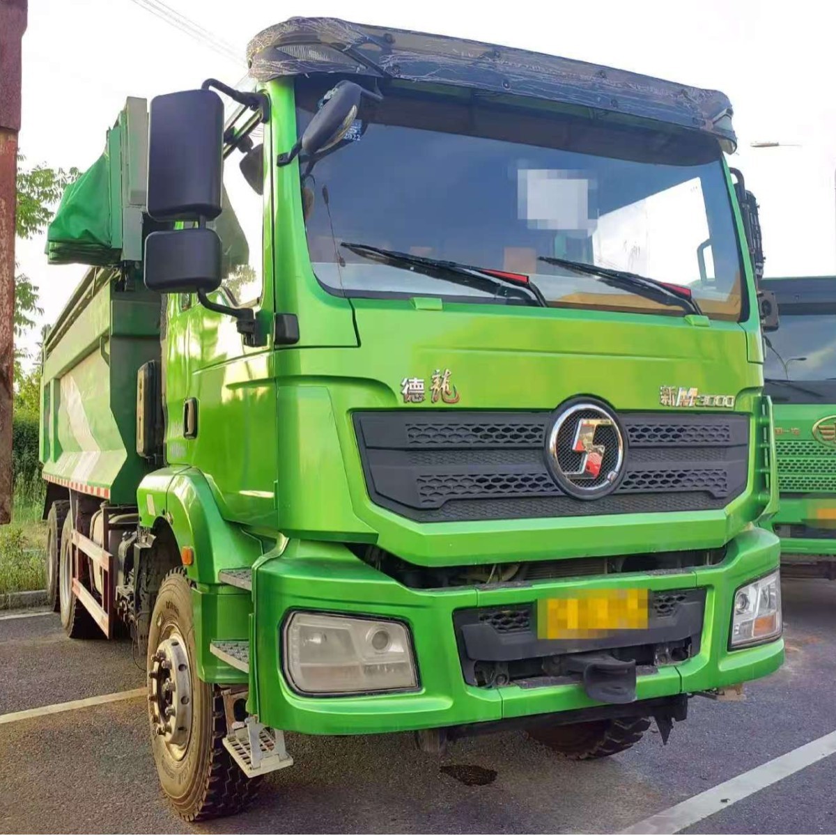 Shaanxi Automobile Delong Dump Truck, Construction Material Transport Vehicle, 371 Horsepower Earthmoving Truck