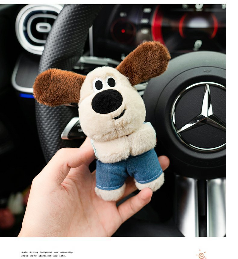 Car Gear Shift Decoration Turn Signal Doll Wiper Wiper Doll Car Doll Car Interior Ornaments for Women