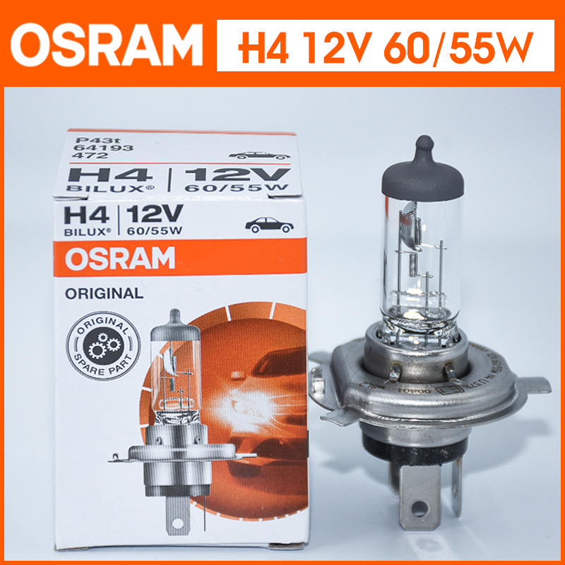 Osram Alemania H1 H3 bombilla del coche H4 importado H7 H8 faro H9 H11 HB3 lejos y cerca de la bombilla