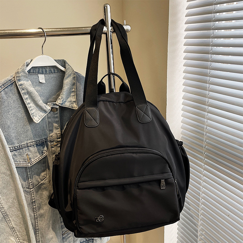 玛莎世家休闲百搭多功能大容量双肩包出游出行旅游背包单肩斜挎包