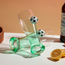 2026世界杯足球啤酒杯创意玻璃网红扎啤杯酒吧聚会球迷专用氛围杯