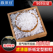 空气滤清器折纸定型热熔胶粒净化器滤网框滤纸粘合热熔胶颗粒批发