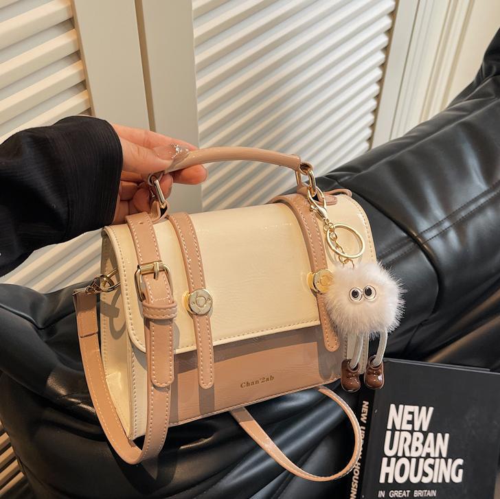 Bolso de mano de nicho coreano para mujeres 2025, nuevo bolso cuadrado de estilo extranjero de alta calidad, mochila de hombro