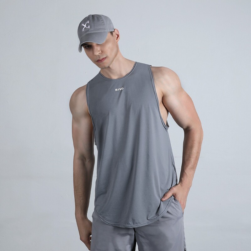 New Men's Basketball Fitness Quick-drying Vest Training Breathable Elastic Comfortable Moisture-wicking Sleeveless Waistcoat