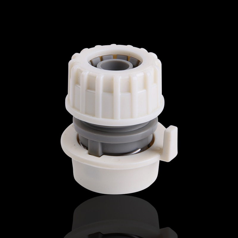 Directo de fábrica lavadora conector 4 puntos multiusos grifo rápido tubo de agua de conexión de tubo de bloqueo lavadora adaptador