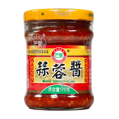 芒果牌沙茶醬蒜蓉醬170g商用蒜蓉醬1150g瓶裝調味醬下飯拌麵炒菜