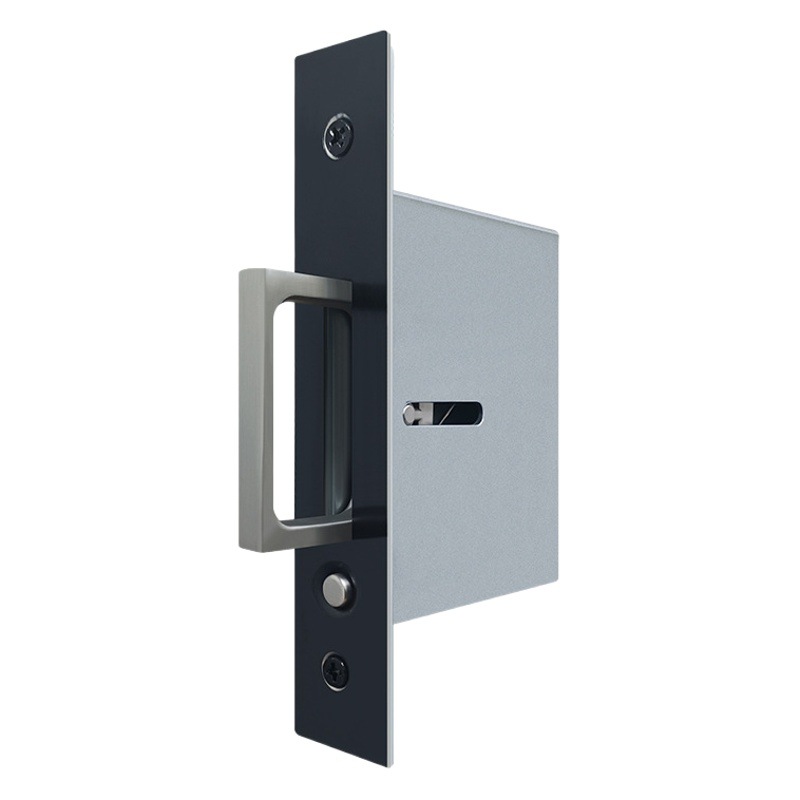 Manija de la puerta de bolsillo puerta corredera oculta Prensa pop manija de la puerta de enlace de la cocina puerta corredera manija oculta incrustado mango oculto image 1
