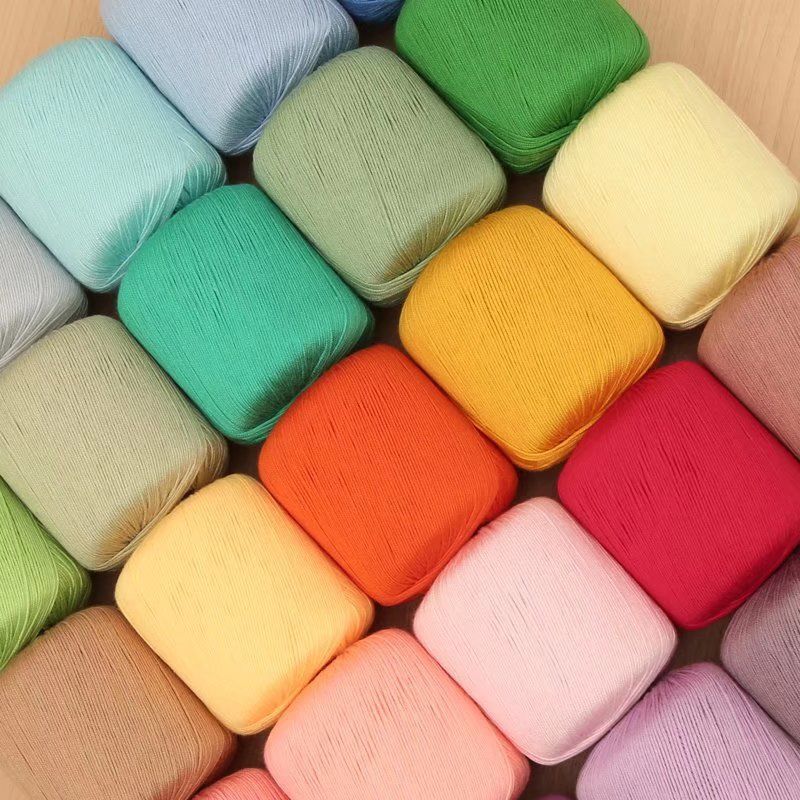 No. 3 Lace Thread for Beginners, Crochet Hand-Knitted Blanket, Skirt and Shawl Special Fine Wool, No. 5 Lace Thread