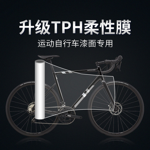 Readu mountain bike road bike frame protection film crystal car wrap bicycle scratch and scratch resistant sticker film sticker