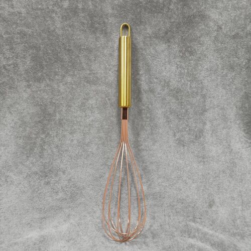 304 stainless steel light luxury gold egg beater gold-plated egg beater rose gold egg beater golden brass egg beater egg beater