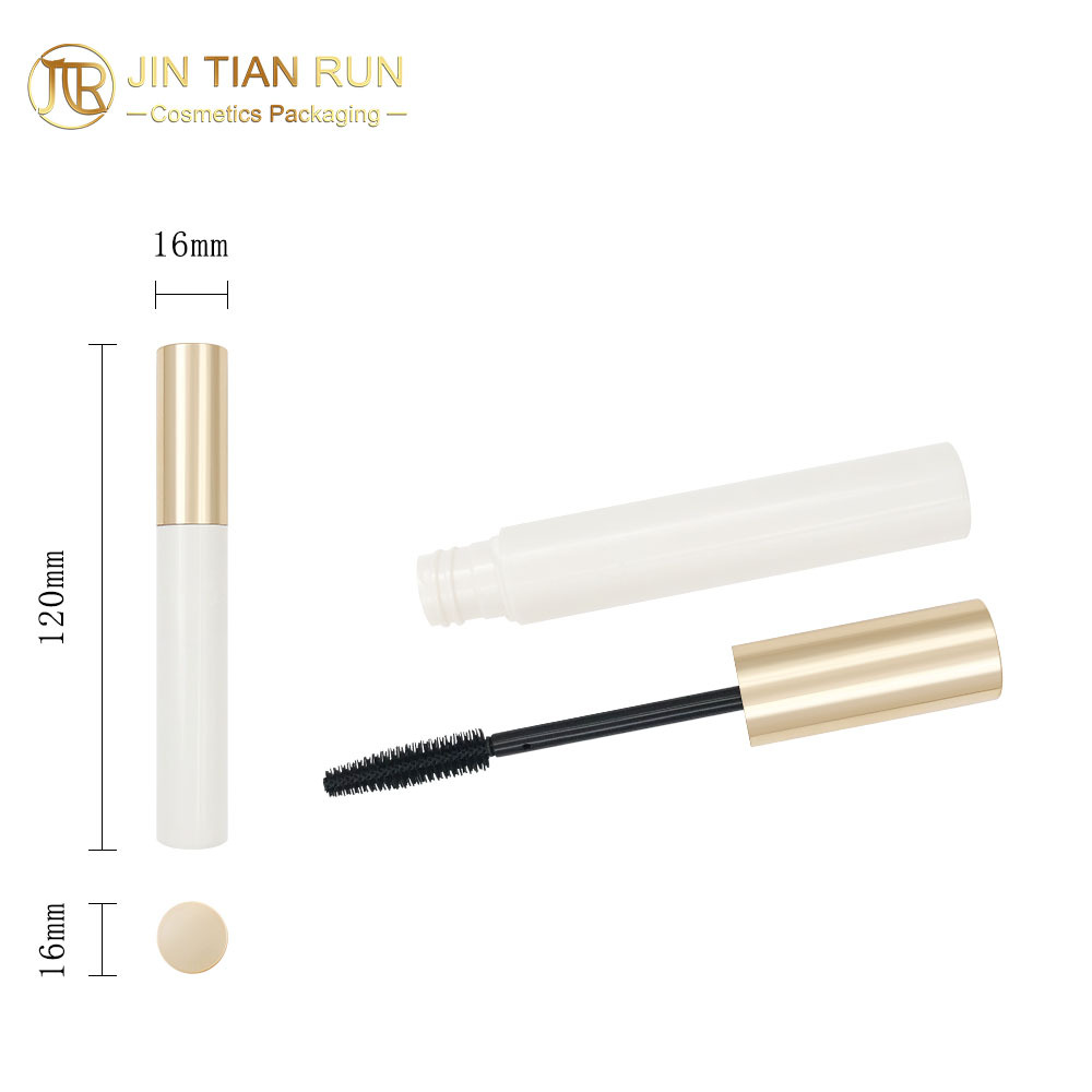 外贸爆款圆形睫毛膏管透明圆形唇釉管经典款睫毛空管彩妆包材
