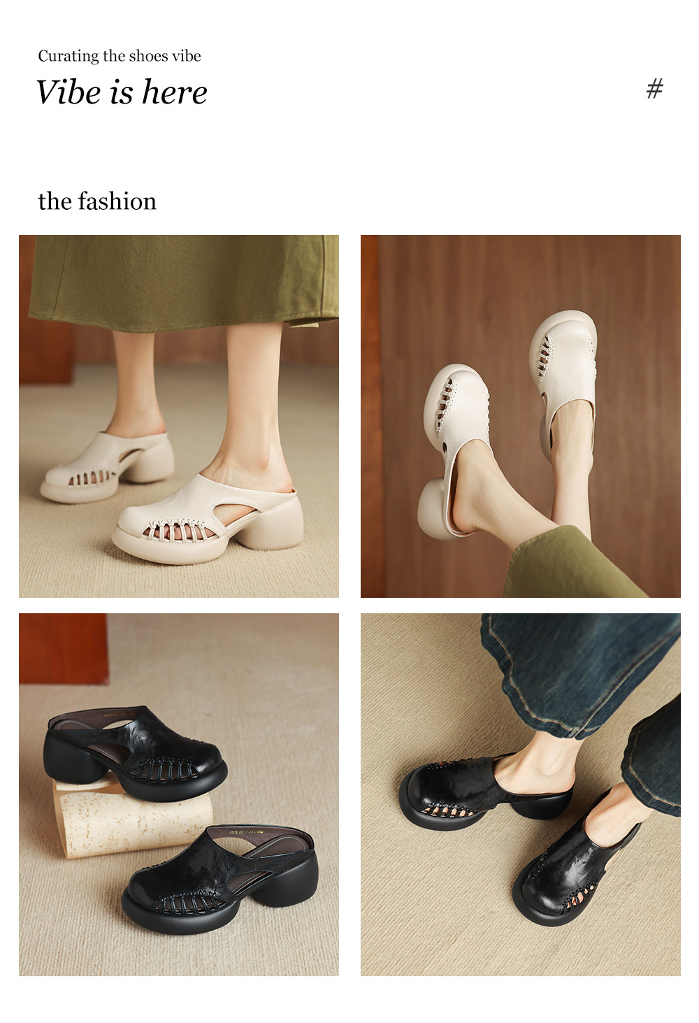 Sandal cao gót nữ mũi trùm đế dày gót 6 cm — đen chi tiết 1