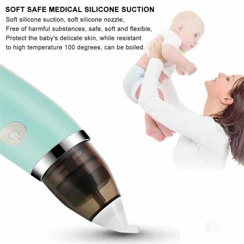 Baby electric nasal aspirator to absorb snot and cleanse, baby snot cleaner, electric nasal aspirator