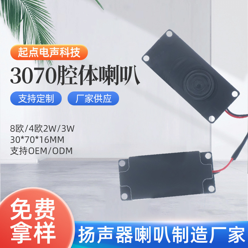 3070 speaker cavity 8 ohm 3 watt full frequency digital speaker TV LCD advertising machine bluetooth audio speaker 3070 speaker cavity 8 ohm 3 watt full frequency digital speaker TV LCD advertising machine bluetooth audio speaker