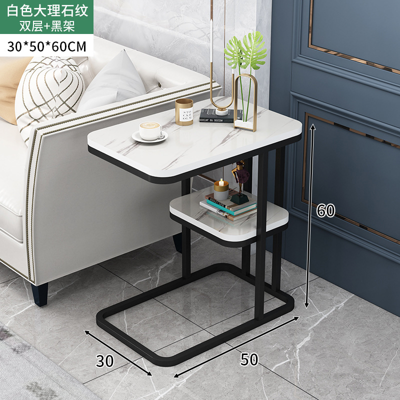 [업그레이드 더블] 50*30*60cm (흰색 + 검정색 프레임)