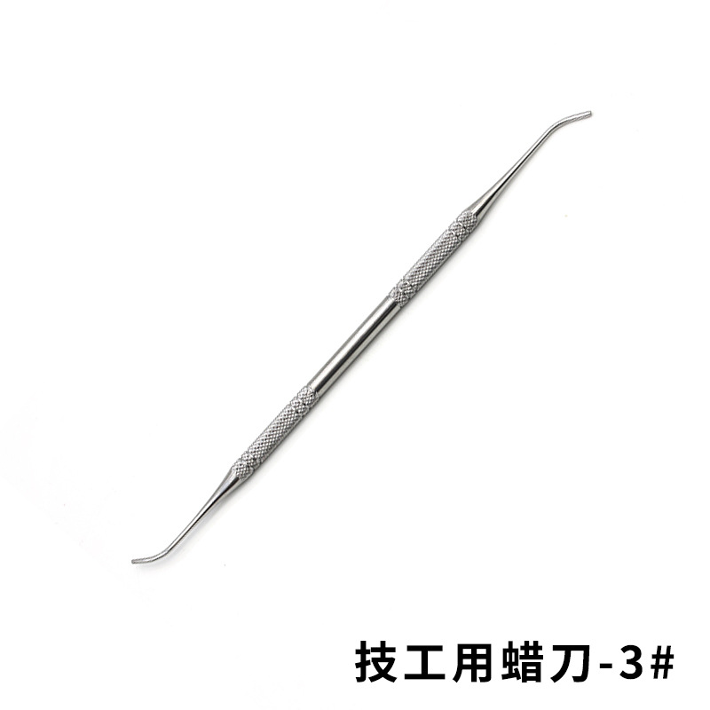Juego de Cuchillos para Cera Dental de 10 Piezas Acero Inoxidable para Técnico Dental image 8