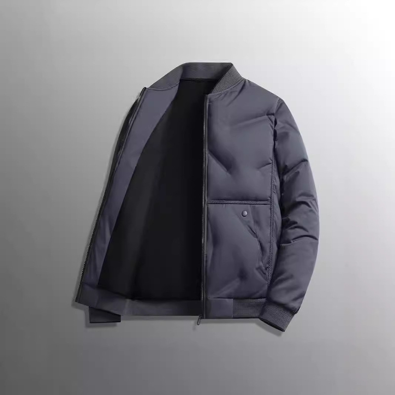 跨境批发加厚羽绒棉服男士冬季中年保暖棉衣冬装外套上衣棉袄潮流|undefined