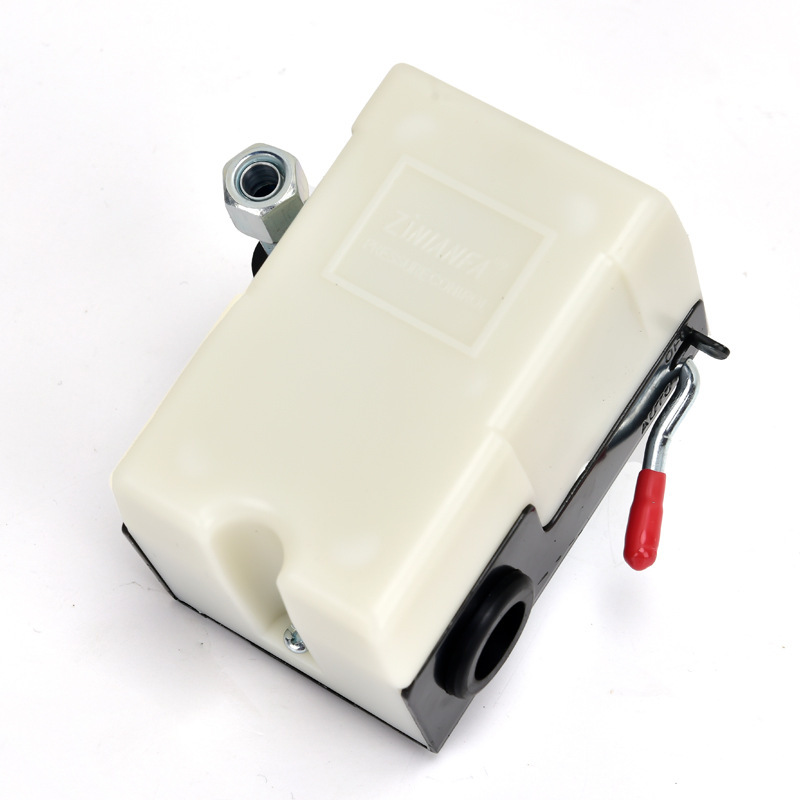 压力开关白色盖子中性白盖现货自动气压控制器无油静音空压机配件