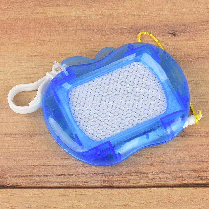 Tablero de dibujo pequeño de manzana azul (bolsa opp)