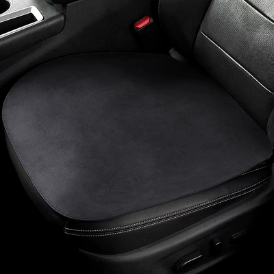 Four Seasons Pad suitable for all seasons, single-piece - dark-gray-2-pieces-for-driver-and-passenger-seats-high-quality-suede-suitable-for-all-seasons-default-item