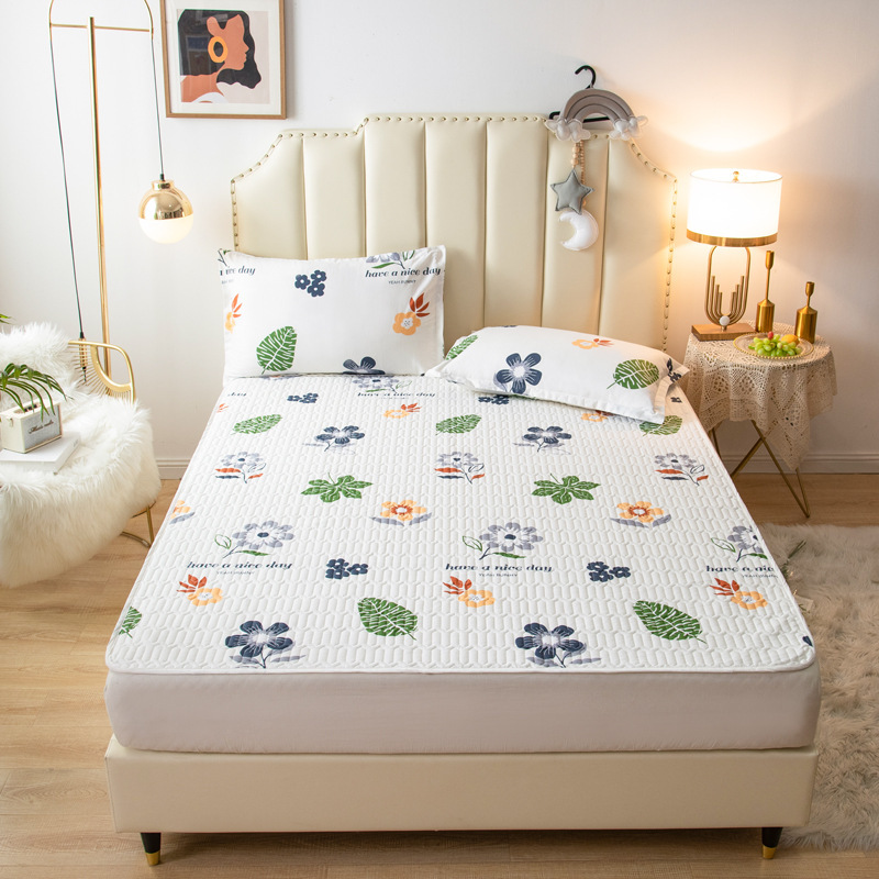 Mattress Cushion Waterproof and Urine-proof Thin Summer Washable Non-slip Bed Mat Mattress Cushion Four Seasons