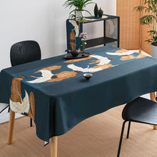 日式桌布和风防烫长方桌办公桌垫茶几垫免洗餐桌布长方形一件批发