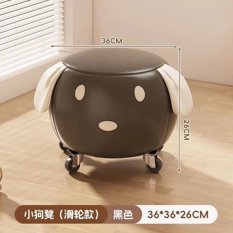 업그레이드된 도르래 모델 - 검은 강아지