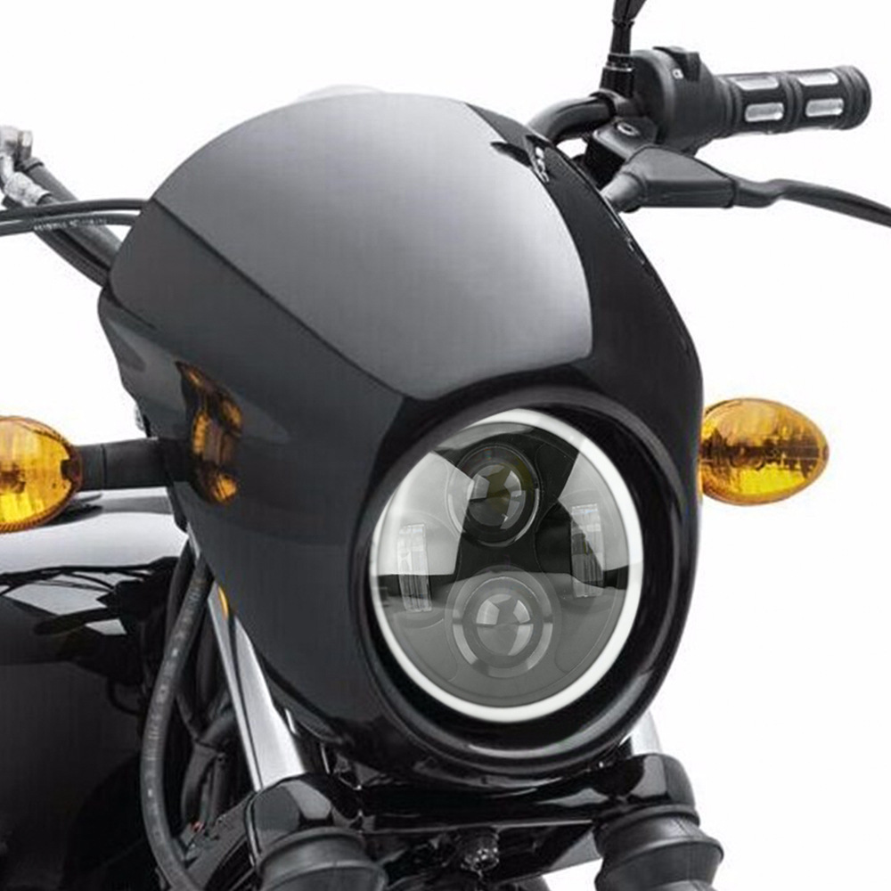 6.5 inch Motorcycle Headlight with Shell LED Spotlight for Electric Motorcycle