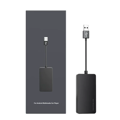 Carlinkit Android System Car Machine Wireless Carplay+Androidauto Box Module (Other Car Video) - black-unisex-model-without-logo