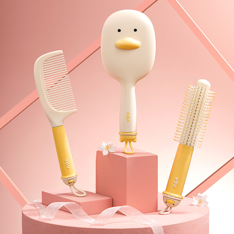 女性専用コーム、ふわふわ頭蓋骨エアクッションコーム、エアバッグコーム、コンパクトで持ち運び可能なヘアコーム、頭皮ヘッドマッサージコーム|undefined