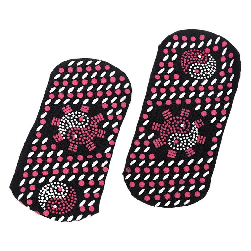 Самонагревающиеся хлопковые носки для здоровья, Самонагревающиеся массажные носки Tomalin до середины икры, носки дезодорант, теплые ноги, зима