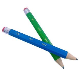 Extra-Large Top Student Pen Internet Celebrity Creative Wooden Pencil Giant Pen Children's Colored Stationery Factory Wholesale Top Student Pen