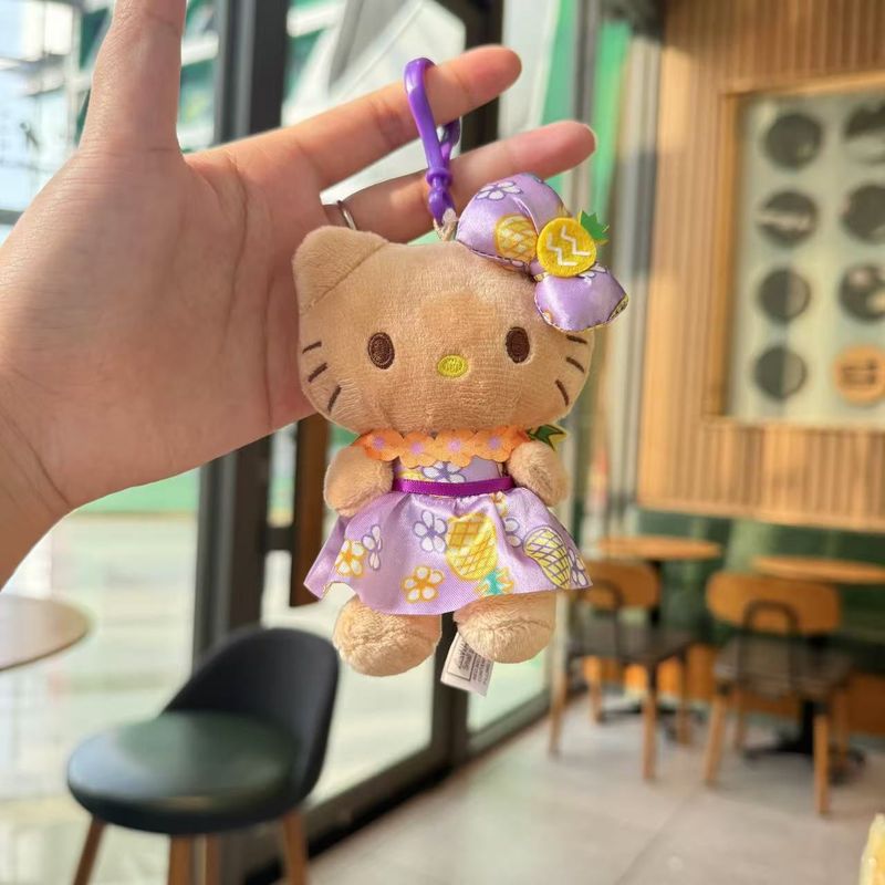 卡通动漫网红明星同款KT猫系列钥匙扣挂件女生背包饰品kt挂饰批发|undefined