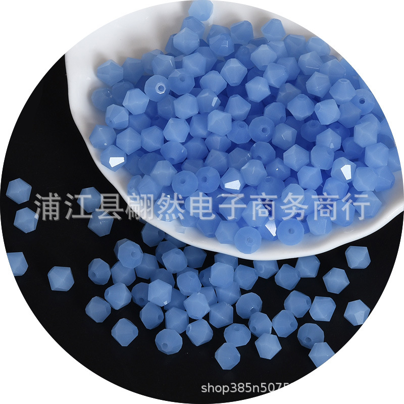 3-8mmAAAA水晶菱形珠精品水晶ガラス珠二頭尖珠DIY珠散珠アクセサリー部品