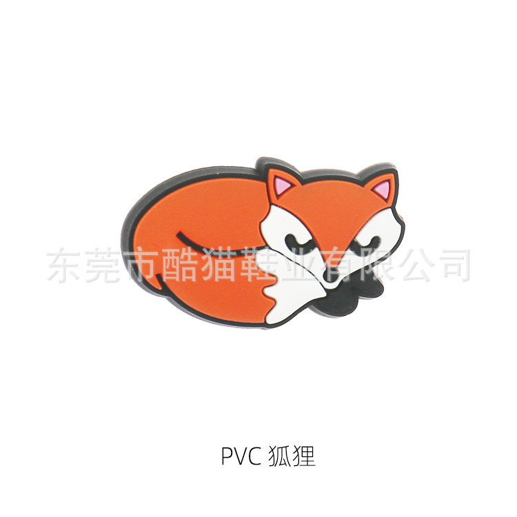 Nuevo estilo agujero zapatos flor lindo zapato hebilla carlochi zapatos accesorios dibujos animados agujero zapatos decoraciones accesorios animal mundo