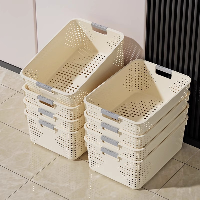 スナックや雑貨の収納バスケット、家庭用プラスチック収納バスケット、キッチンキャビネットの収納ボックス、寮のワードローブ、衣類、送料無料|undefined