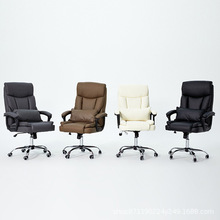 老板椅办公室旋转椅电脑椅舒适久坐不累可躺会议椅搁脚电竞椅批发