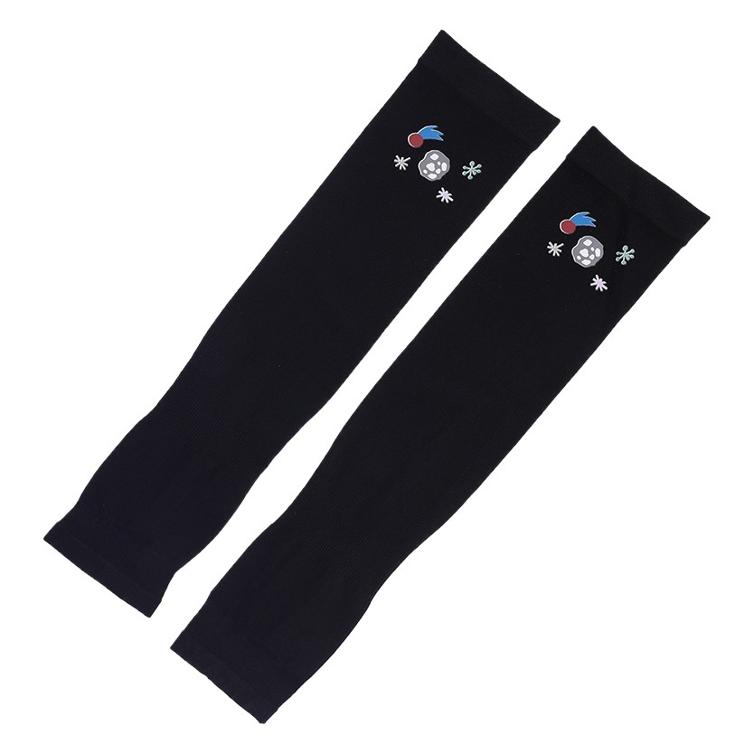 Stall daisy print anti-DDoS men's and women's ice sleeves summer UV protection sleeve outdoor Ice Silk sun protection sleeve