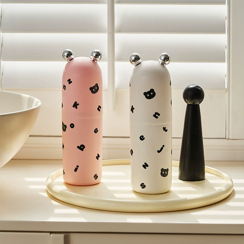 Ins ветер алфавит медведь зубная коробка для путешествий щетка чашка портативная зубная щетка коробка для хранения домашнего зубного цилиндра моющая чашка