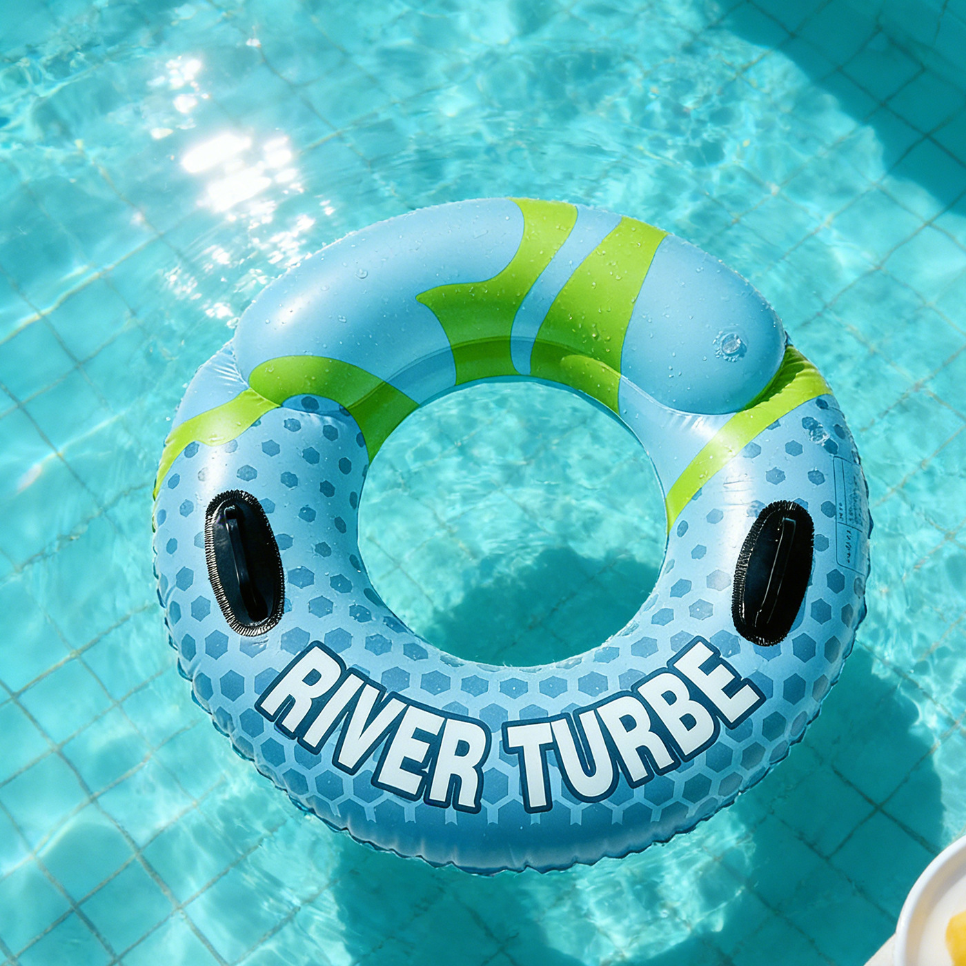 Anillo de natación para adultos con bolsas de aire dobles para hombres y mujeres con anillo de salvavidas anti-rollback para principiantes con anillo de flotación inflable en agua