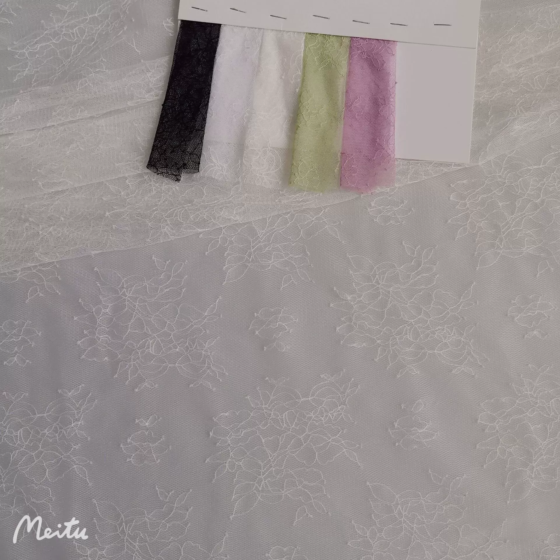 Горячая распродажа ~ нейлоновая неэластичная легкая Прозрачная Тонкая линия с вырезом цветов, кружево, мягкая нижняя рубашка и другие ткани