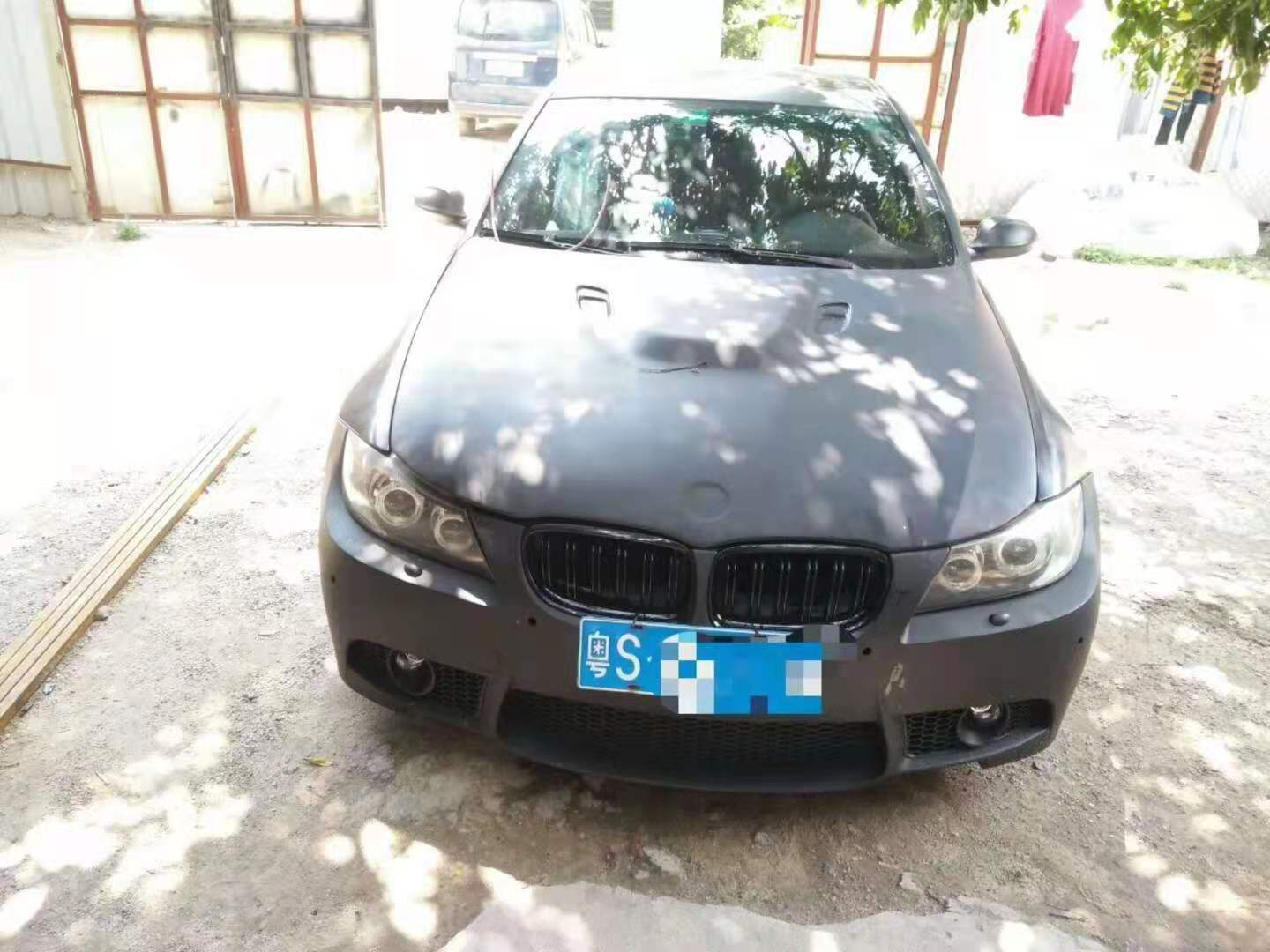 Suitable for 05-12 Bmw E90 Modified M4 Body Kit 3 Series M3 Front Bumper Rear Bumper Set Tail Throat