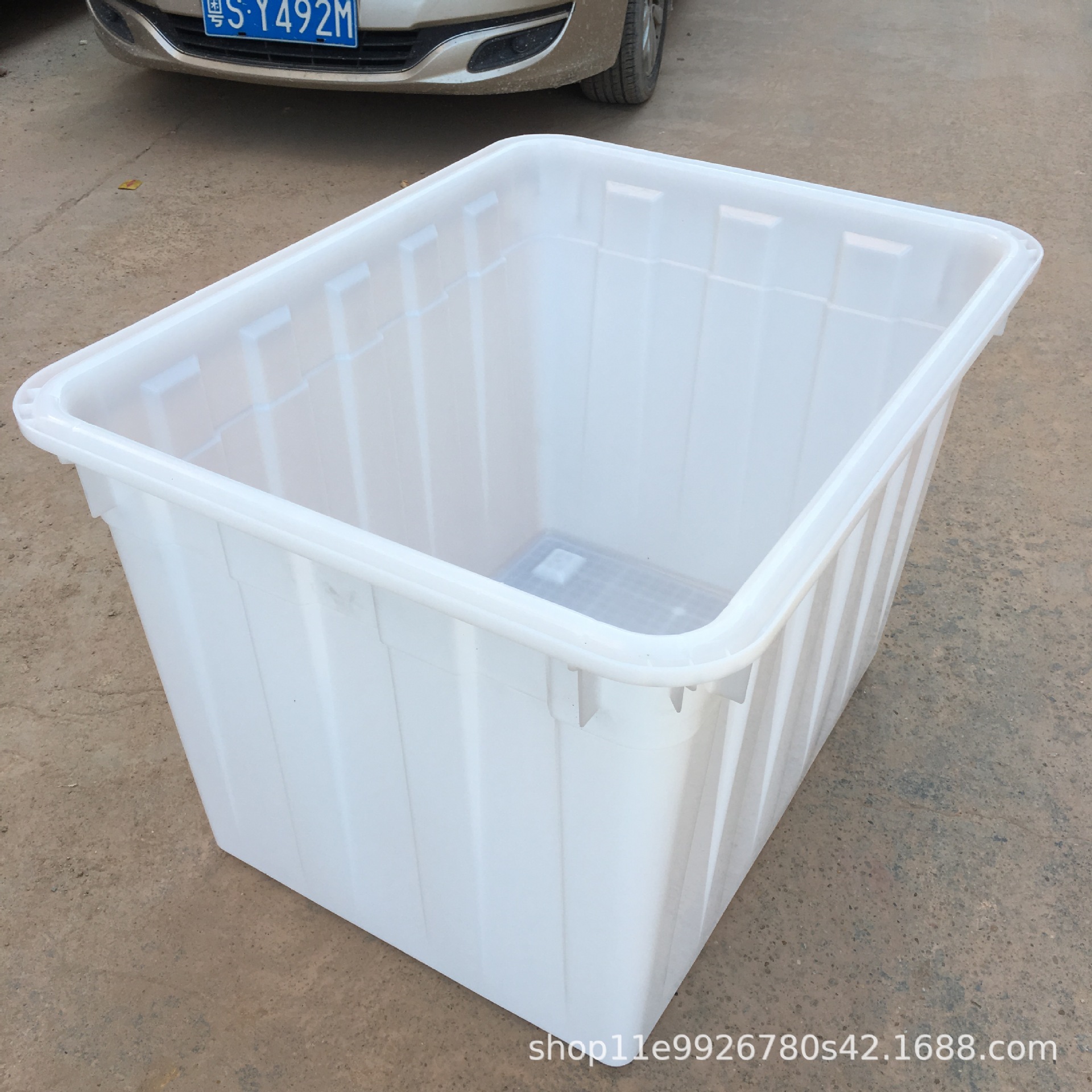 200리터 820*610*575mm 바퀴 없음, 파란색, 흰색 및 빨간색
