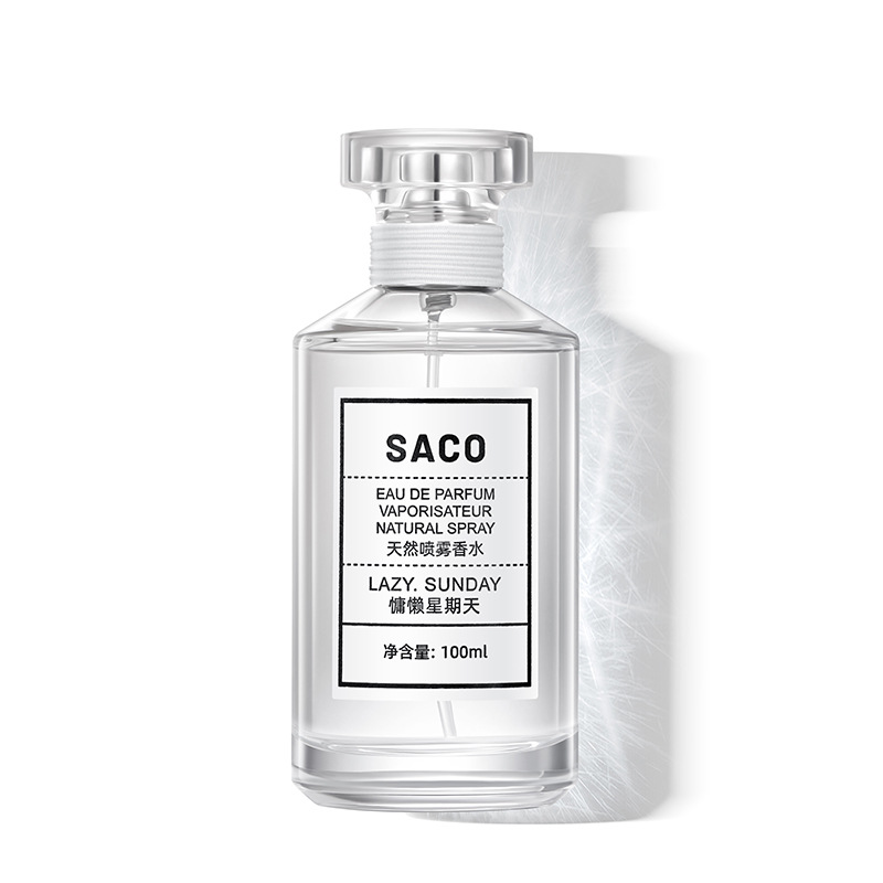 SACO Perfume Sunday Sluggish Hombres y mujeres Perfume fresco y natural perfumes duraderos