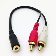 僽XDәClɏ,DC3.5 F/2*RCA M Cable